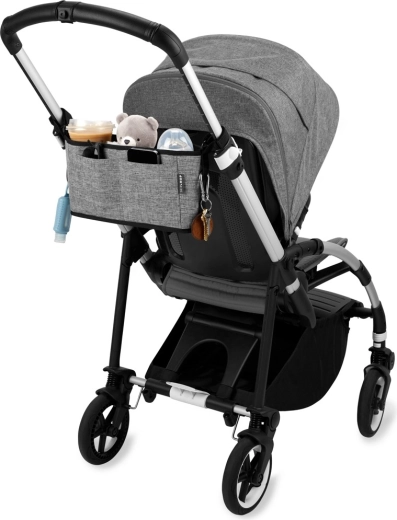 Skip Hop ratiņu organizators Grab & Go Ultra pelēks melanžs
