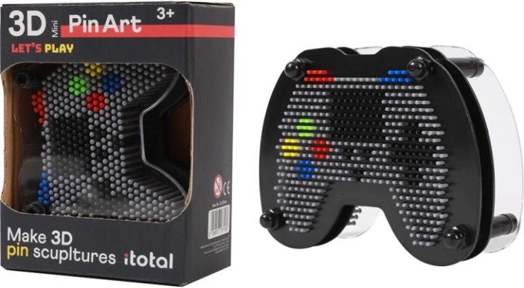 Game Controller-Shaped 3D Pin Art