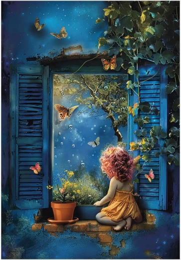 Puzzle Blue Night 500 pieces