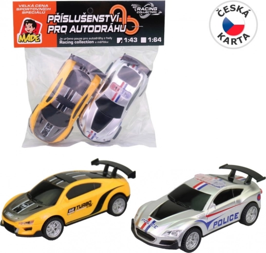 Rezerves mašīnas autodromam 1:43 – 2 gab.