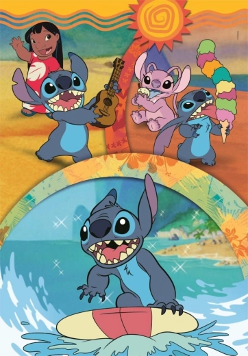 Puzle Stitch un draugi 104 gabaliņi