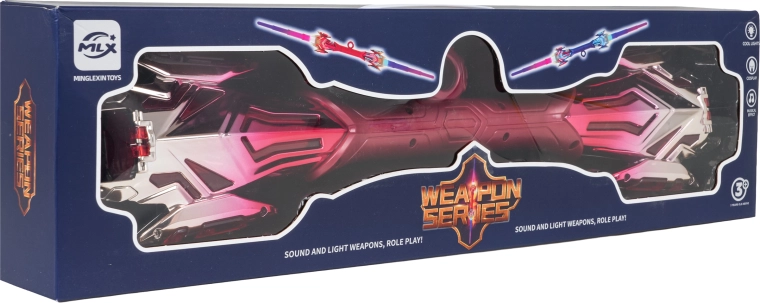Light and battle sounds