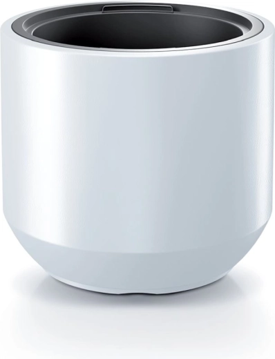 HEOS Planter with Insert 30 cm – white, indoor and outdoor