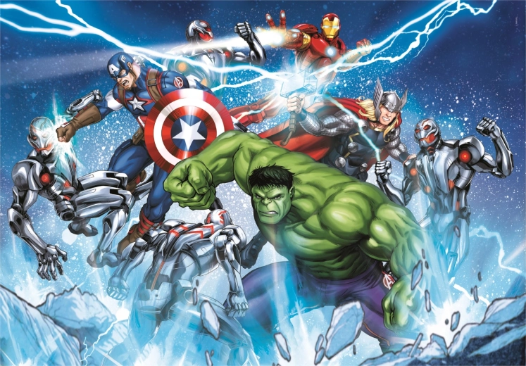 PUZLE 104 gabaliņi MARVEL Avengers – Clementoni