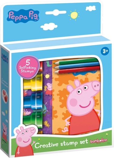 Peppa Pig Stamp Set with Accessories for Kids
