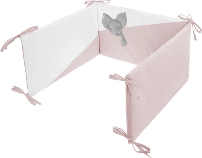 Safety in the crib with a protective bumper