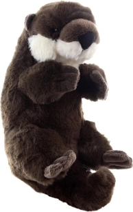 Ekoloģisks plīša ūdrs 20 cm
