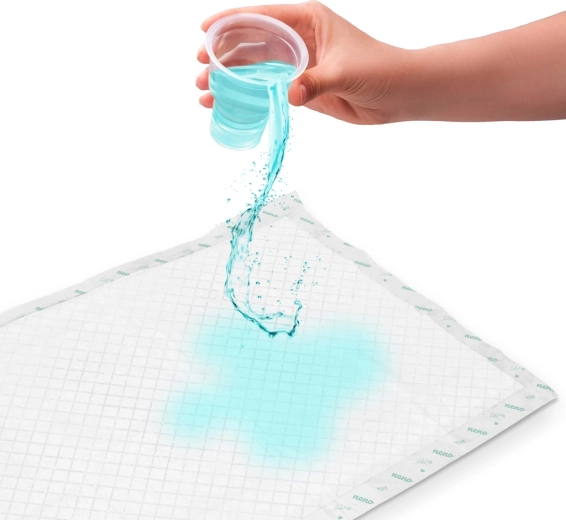 Reliable absorption without leaks