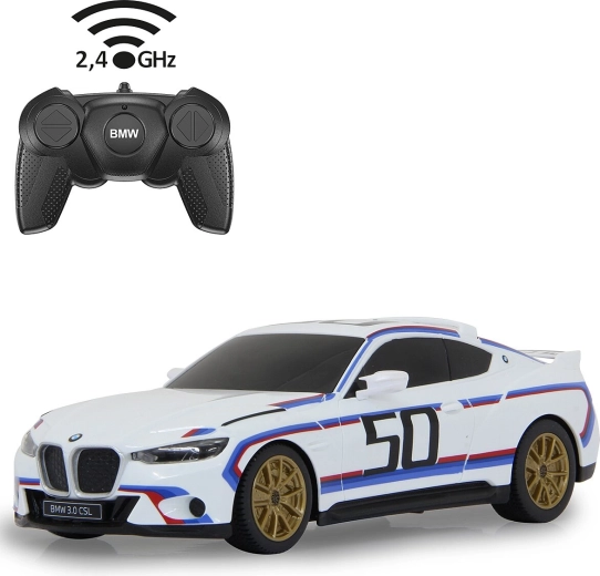 Radiovadāma automašīna JAMARA BMW 3.0 CSL 1:24, balta