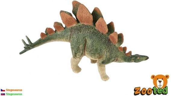 Plastmasas dinozaura Stegozaura modelis 17 cm