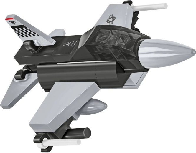 F-16D fighter jet in 1:300 scale