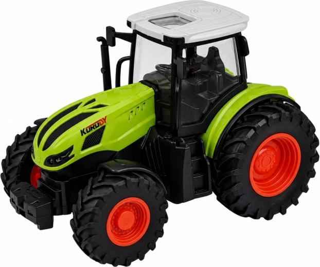 Rugged tractor with large off-road wheels
