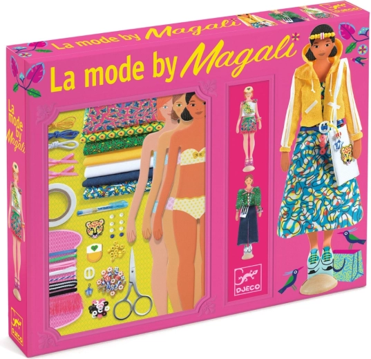 Djeco creative set Fashion Designer Magali