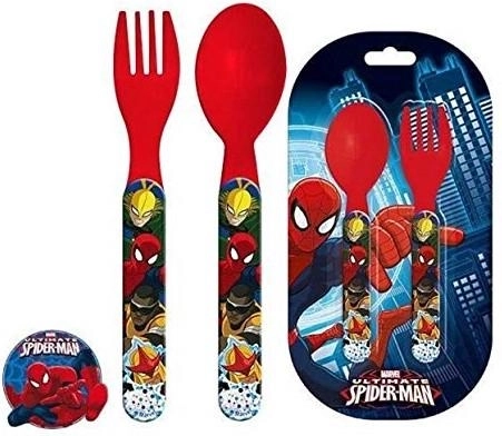 Plastmasas galda piederums Spiderman - 1 gab.