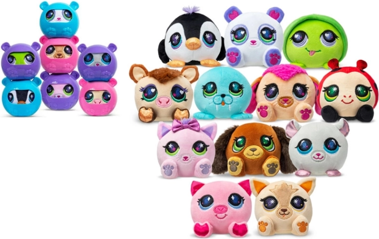 Bandai Littlest Pet Shop mini plīša rotaļlieta pārsteiguma kapsulā