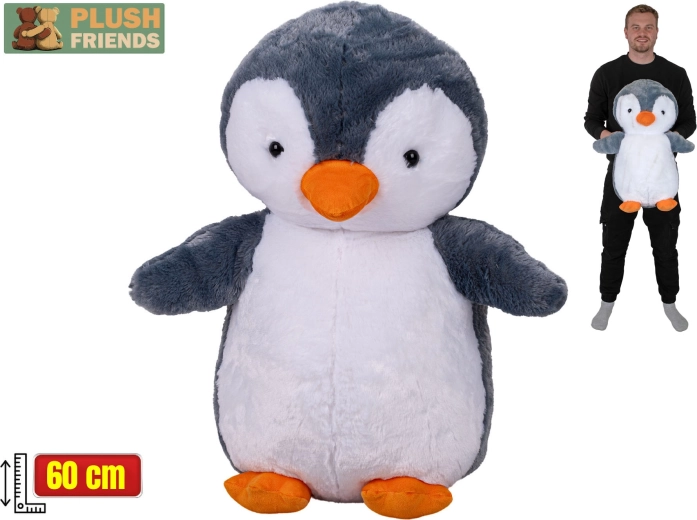 Plush Friends plīša pingvīns 60 cm