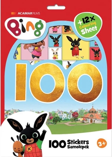 Bing krāsojamo attēlu komplekts ar uzlīmēm (vairāk nekā 100 gab.)