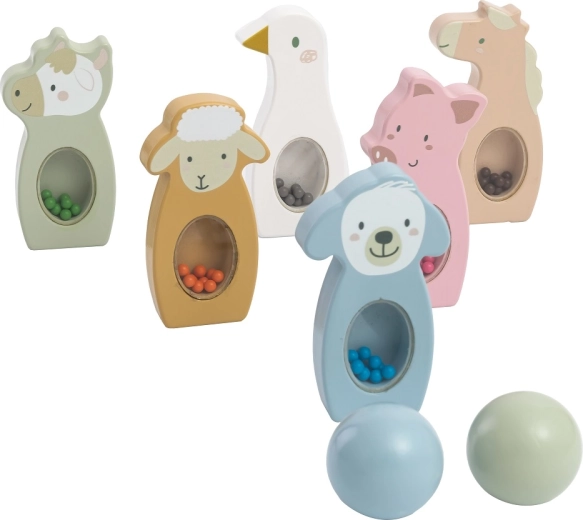 2Kids Toys sensory bowling pins – farm