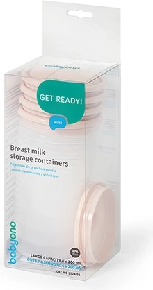 Safe storage of breast milk and baby food