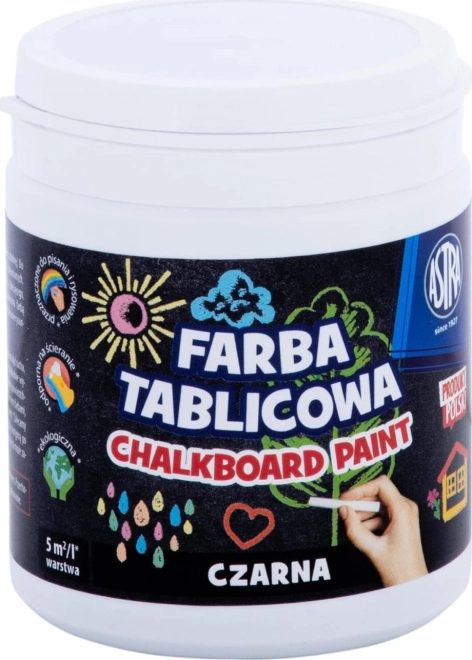 Tāfeles krāsa ASTRA 250 ml melna