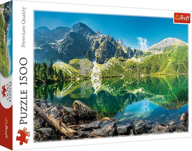 Puzle TREFL Morskie Oko – Tatri, 1500 detaļas
