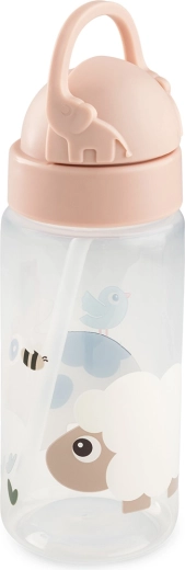 Done by Deer pudele ar salmiņu Tiny farm rozā 350 ml