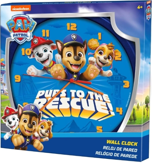 Sienas pulkstenis PAW PATROL bērniem