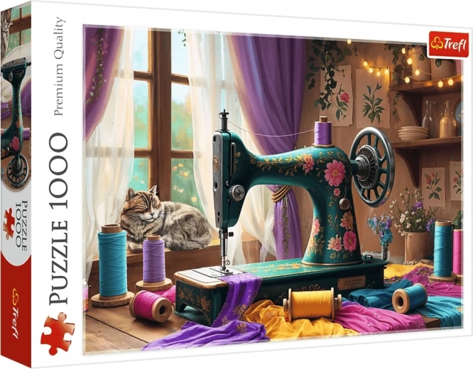 Puzzle 1000 pieces – My Sewing Workshop Trefl