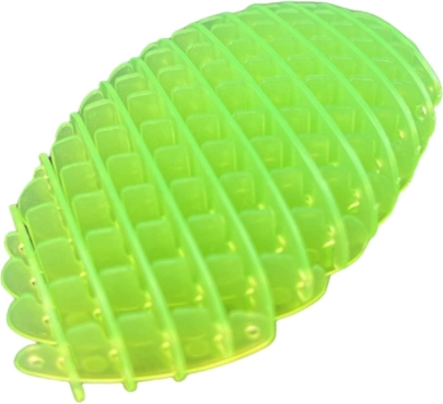 Pretstresa zaļa fidget rotaļlieta 5 cm