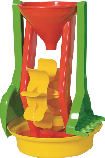 Androni smilšu komplekts ar dzirnavām, augstums 26 cm