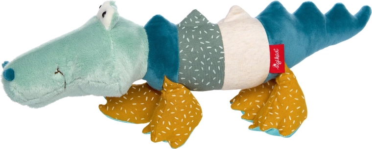 Sigikid pirmais plīša krokodils patchwork 43 cm