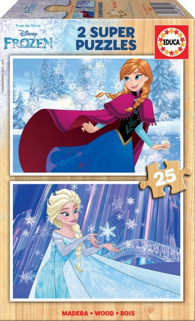Koka puzles FROZEN 2 × 25 gab. EDUCA