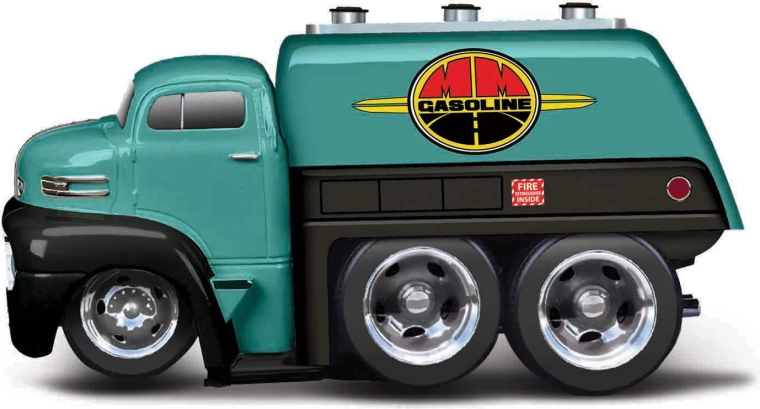 Maisto Work Rigs 1950 Ford COE cisternas kravas auto