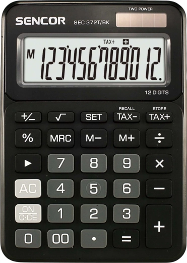 Galda kalkulators SEC ar 12 ciparu LCD displeju