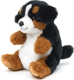 Plush Bernese Mountain Dog 17 cm eco-friendly
