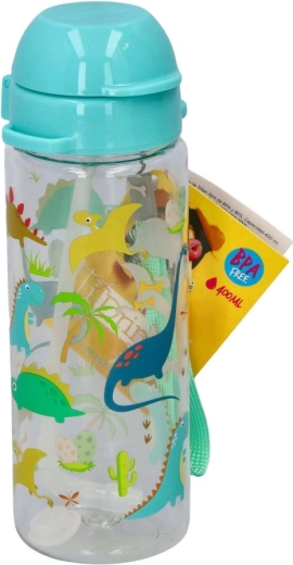 Children's Tritan Drinking Bottle with Dinosaurs, 400 ml