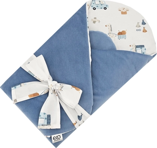 Practical swaddling with a bow