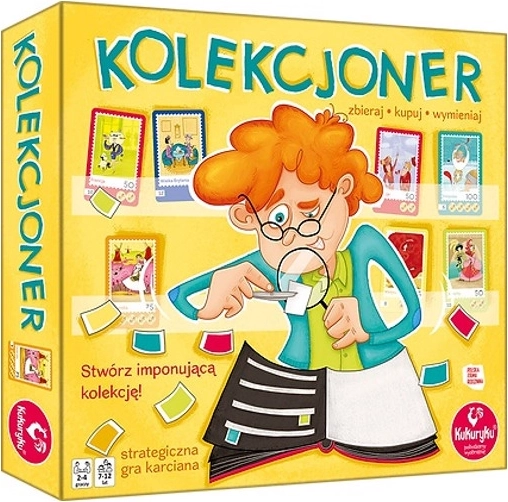 Kolekcjoner – stratēģiska galda spēle par pastmarku kolekcionēšanu