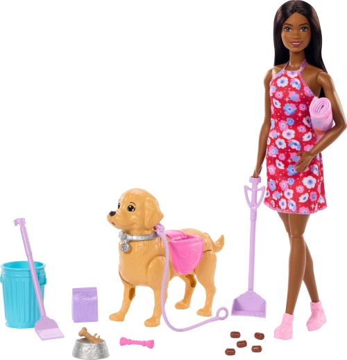 Interactive walking dog