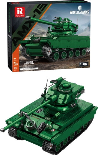Tanka AMX 13 75 World of Tanks būvkomplekts (1037 detaļas)