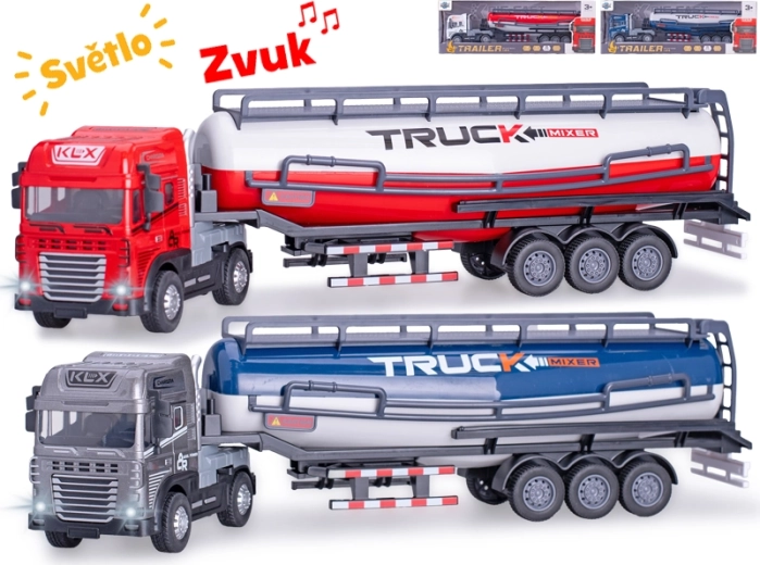 Friction Tanker 1:24, 39 cm with lights and sounds