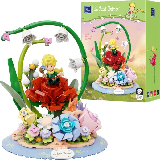 Pantasy The Little Prince – The Story of the Rose (Le Petit Prince) building set, 304 pieces