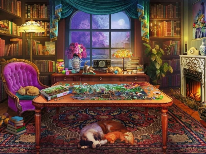 Ravensburger puzle Puzzlers Place 750 gab.