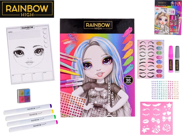 Modes radošais komplekts Rainbow High - 1 gab.