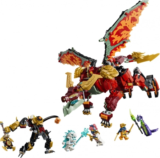 6 minifigures for ninja battles