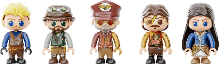 Minifigūriņas stāstu spēlēm