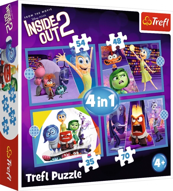 Puzzle 4 in 1 Inside Out: Emotions on Stage 2