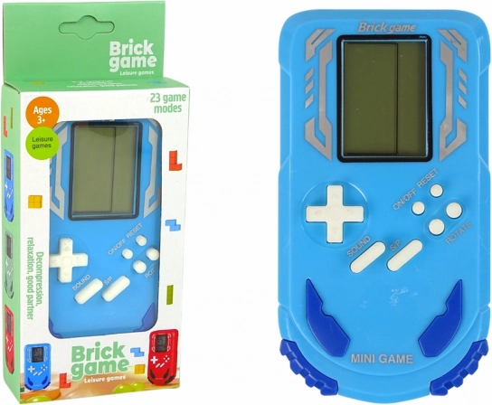Kabatas konsole Brick Game – zila
