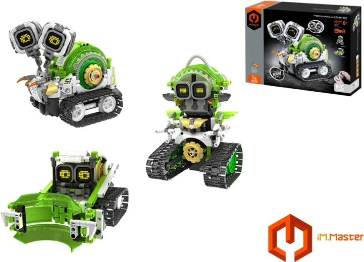 iM.Master 3-in-1 remote-controlled robot snail building set