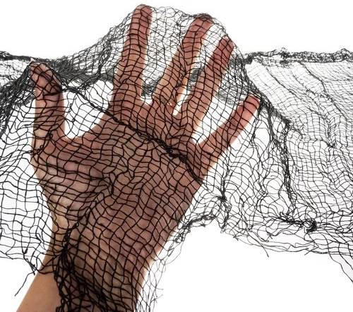 Reālistisks zirnekļu tīkls biedējošam efektam